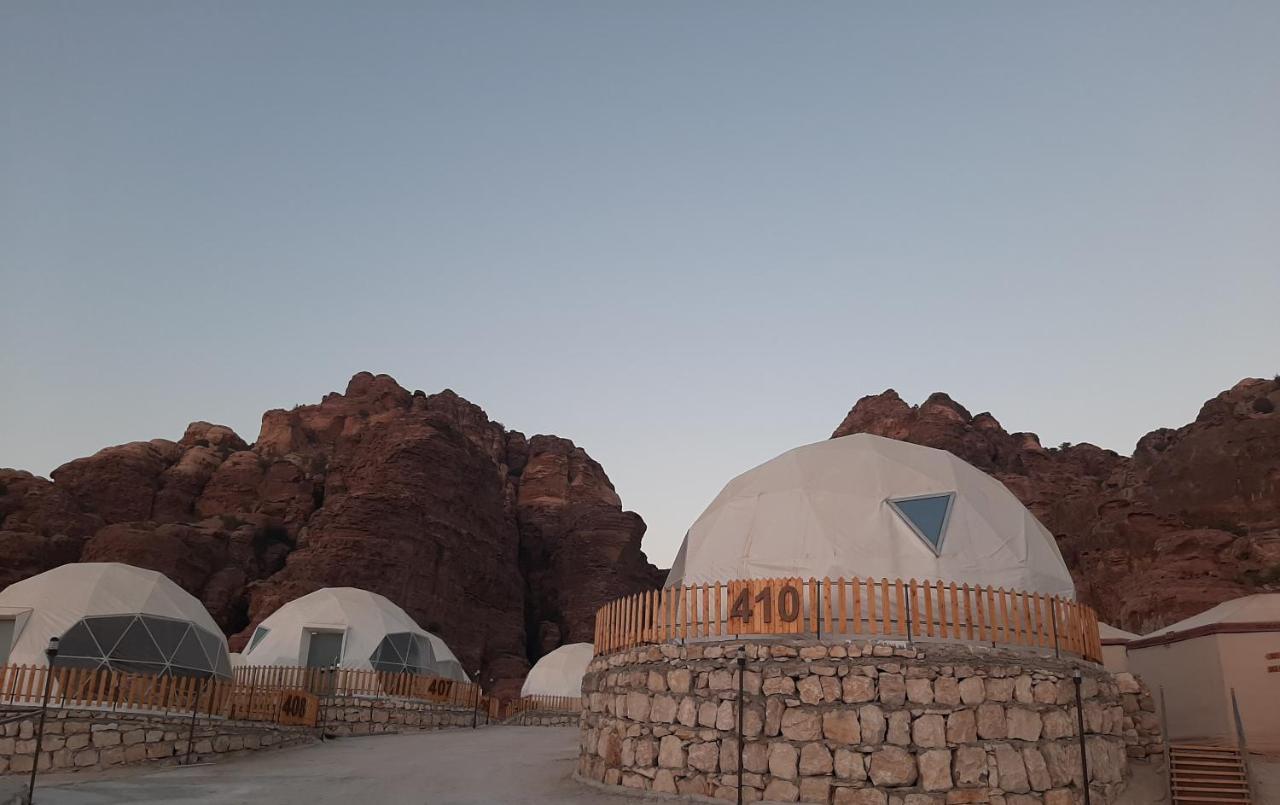 The Rock Camp Petra Hotell Wadi Musa Eksteriør bilde